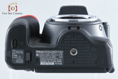 【中古】Nikon ニコン D5600 デジタル一眼レフカメラ