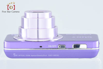 【中古】SONY ソニー Cyber-Shot DSC-W630 バイオレット デジタルスチルカメラ