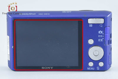 【中古】SONY ソニー Cyber-Shot DSC-W610 ブルー デジタルスチルカメラ