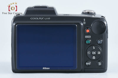 【中古】Nikon ニコン COOLPIX L110 ブラック コンパクトデジタルカメラ