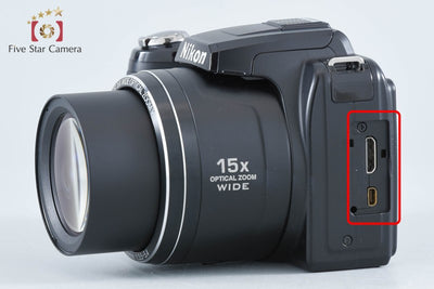 【中古】Nikon ニコン COOLPIX L110 ブラック コンパクトデジタルカメラ