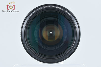 【中古】MINOLTA ミノルタ HIGH SPEED AF APO TELE ZOOM 80-200mm f/2.8 G