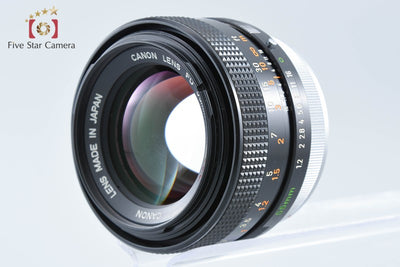【中古】Canon キヤノン FD 55mm f/1.2 S.S.C.