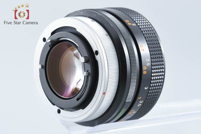 【中古】Canon キヤノン FD 55mm f/1.2 S.S.C.