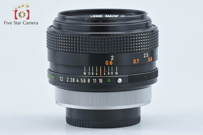 【中古】Canon キヤノン FD 55mm f/1.2 S.S.C.