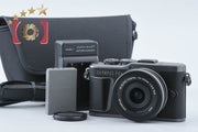 【中古】OLYMPUS オリンパス PEN E-PL10 14-42mm EZ レンズキット ブラック シャッター回数僅少