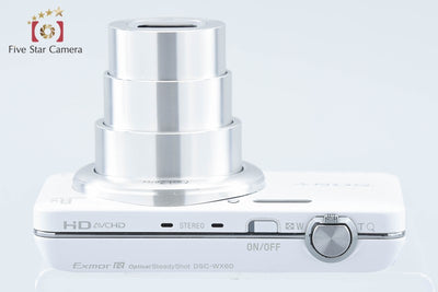【中古】SONY ソニー Cyber-shot DSC-WX60 ホワイト デジタルスチルカメラ