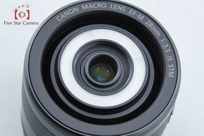 【中古】Canon キヤノン EF-M 28mm f/3.5 MACRO IS STM
