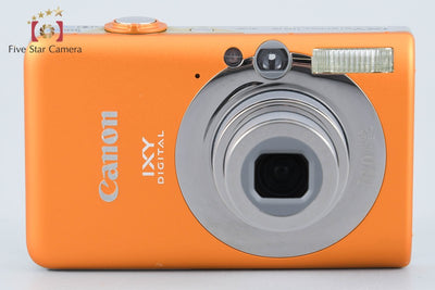 【中古】Canon キヤノン IXY Digital 110 IS オレンジ コンパクトデジタルカメラ 元箱付き