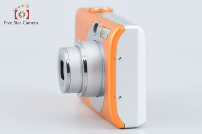 【中古】Canon キヤノン IXY Digital 110 IS オレンジ コンパクトデジタルカメラ 元箱付き