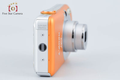 【中古】Canon キヤノン IXY Digital 110 IS オレンジ コンパクトデジタルカメラ 元箱付き