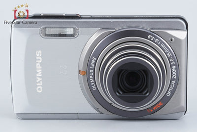 【中古】OLYMPUS オリンパス μ-7020 シルバー コンパクトデジタルカメラ