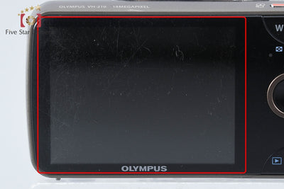 【中古】OLYMPUS オリンパス VH-210 ホワイト コンパクトデジタルカメラ