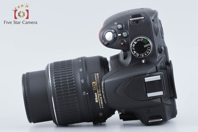 【中古】Nikon ニコン D3200 18-55 VR レンズキット ブラック シャッター回数僅少