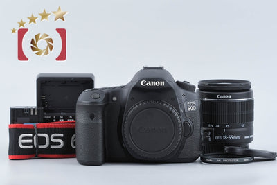 【中古】Canon キヤノン EOS 60D EF-S 18-55 IS レンズキット