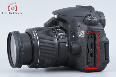【中古】Canon キヤノン EOS 60D EF-S 18-55 IS レンズキット