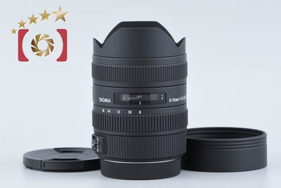 【中古】SIGMA シグマ 8-16mm f/4.5-5.6 DC HSM キヤノン用