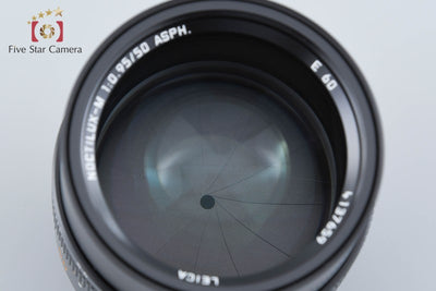 【中古】Leica ライカ NOCTILUX-M 50mm f/0.95 ASPH. E60 11602
