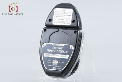 【中古】SEKONIC セコニック スタジオ デラックス II L-398M 露出計