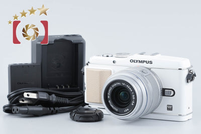 【中古】OLYMPUS オリンパス PEN Lite E-PL3 レンズキット ホワイト