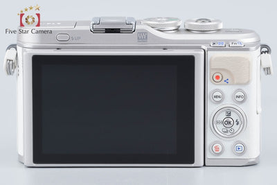 【中古】OLYMPUS オリンパス PEN E-PL9 ホワイト ミラーレス一眼カメラ シャッター回数僅少