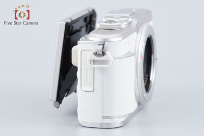 【中古】OLYMPUS オリンパス PEN E-PL9 ホワイト ミラーレス一眼カメラ シャッター回数僅少