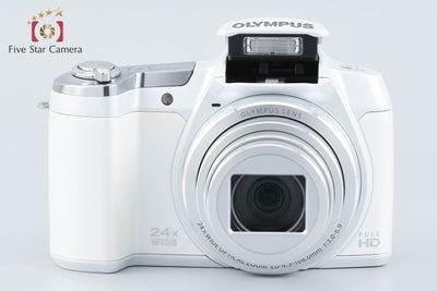 【中古】OLYMPUS オリンパス STYLUS SZ-16 ホワイト コンパクトデジタルカメラ 元箱付き