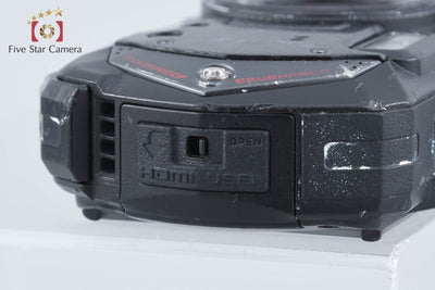 【中古】RICOH リコー PENTAX ペンタックス WG-30 エボニーブラック 防水アクションカメラ