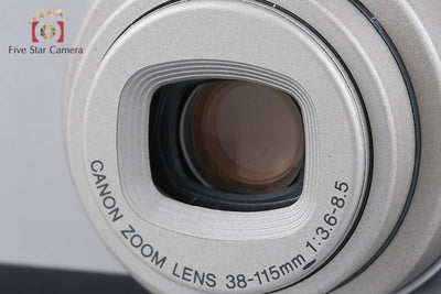【中古】Canon キヤノン Autoboy S PANORAMA グレージュチタン コンパクトフィルムカメラ