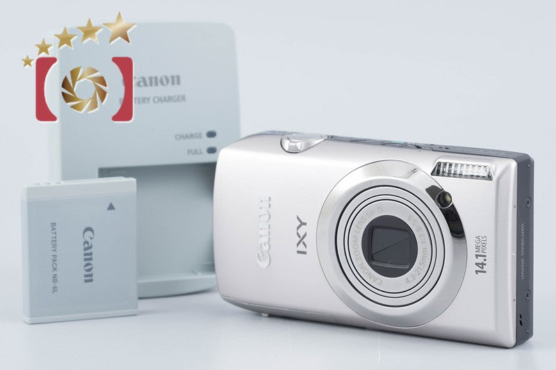 【中古】Canon キヤノン IXY 10S シルバー コンパクトデジタルカメラ