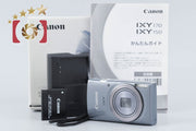 【中古】Canon キヤノン IXY 150 シルバー コンパクトデジタルカメラ 元箱付き