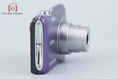 【中古】Nikon ニコン COOLPIX S3100 ファインパープル コンパクトデジタルカメラ