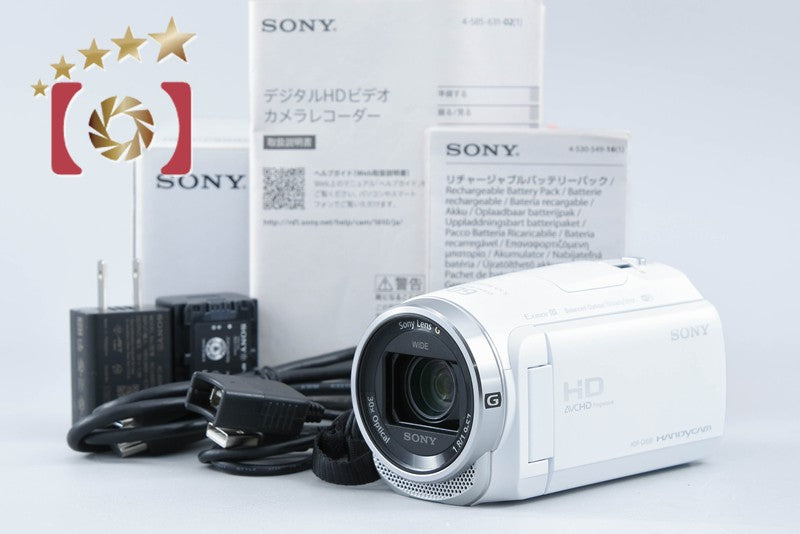 中古】SONY ソニー HANDYCAM HDR-CX535 ピンク デジタルビデオカメラ