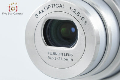 【中古】FUJIFILM 富士フイルム FinePix V10 シルバー コンパクトデジタルカメラ