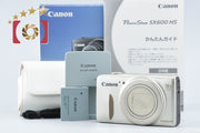 【中古】Canon キヤノン PowerShot SX600 HS ゴールド コンパクトデジタルカメラ 元箱付き