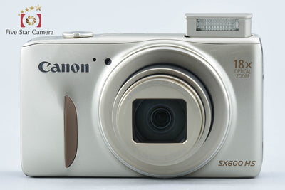 【中古】Canon キヤノン PowerShot SX600 HS ゴールド コンパクトデジタルカメラ 元箱付き