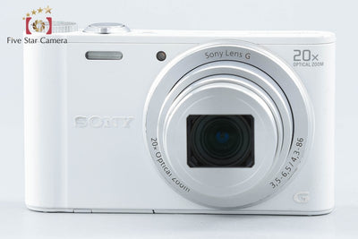 【中古】SONY ソニー Cyber-shot DSC-WX300 ホワイト デジタルスチルカメラ 多言語対応