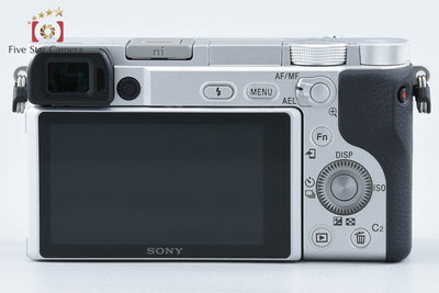 【中古】SONY ソニー α6400 ILCE-6400 シルバー パワーズームレンズキット シャッター回数僅少 多言語対応