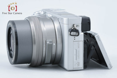 【中古】SONY ソニー α6400 ILCE-6400 シルバー パワーズームレンズキット シャッター回数僅少 多言語対応