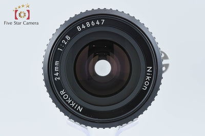 【中古】Nikon ニコン Ai-S NIKKOR 24mm f/2.8