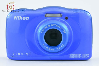 【中古】Nikon ニコン COOLPIX W150 ブルー コンパクトデジタルカメラ