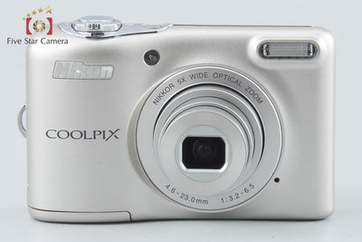 【中古】Nikon ニコン COOLPIX L30 シルバー コンパクトデジタルカメラ