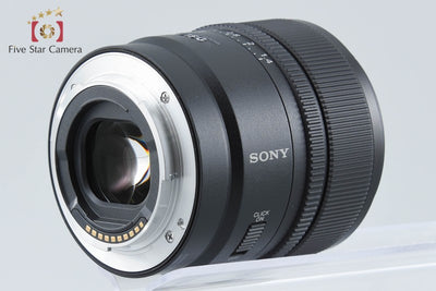 【中古】SONY ソニー E 15mm f/1.4 G SEL15F14G