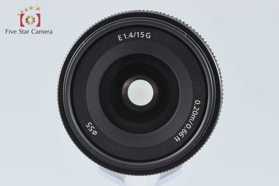 【中古】SONY ソニー E 15mm f/1.4 G SEL15F14G