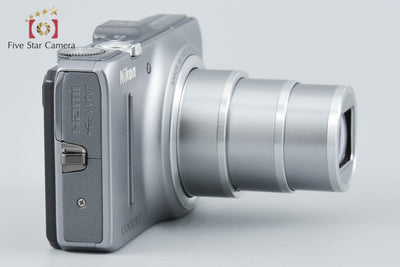 【中古】Nikon ニコン COOLPIX S9300 クリスタルシルバー コンパクトデジタルカメラ 元箱付き