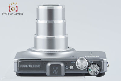 【中古】Nikon ニコン COOLPIX S9300 クリスタルシルバー コンパクトデジタルカメラ 元箱付き