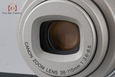 【中古】Canon キヤノン Autoboy S PANORAMA グレージュチタン コンパクトフィルムカメラ