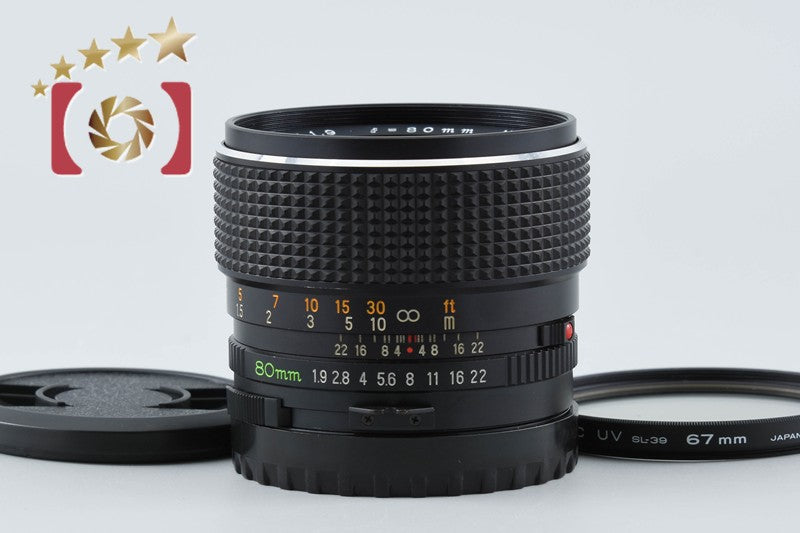 【中古】Mamiya マミヤ SEKOR C 80mm f/1.9 645用