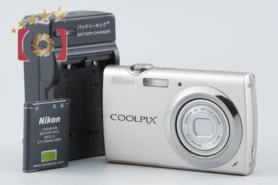 【中古】Nikon ニコン COOLPIX S230 ソリッドシルバー コンパクトデジタルカメラ