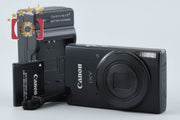 【中古】Canon キヤノン IXY 190 ブラック コンパクトデジタルカメラ